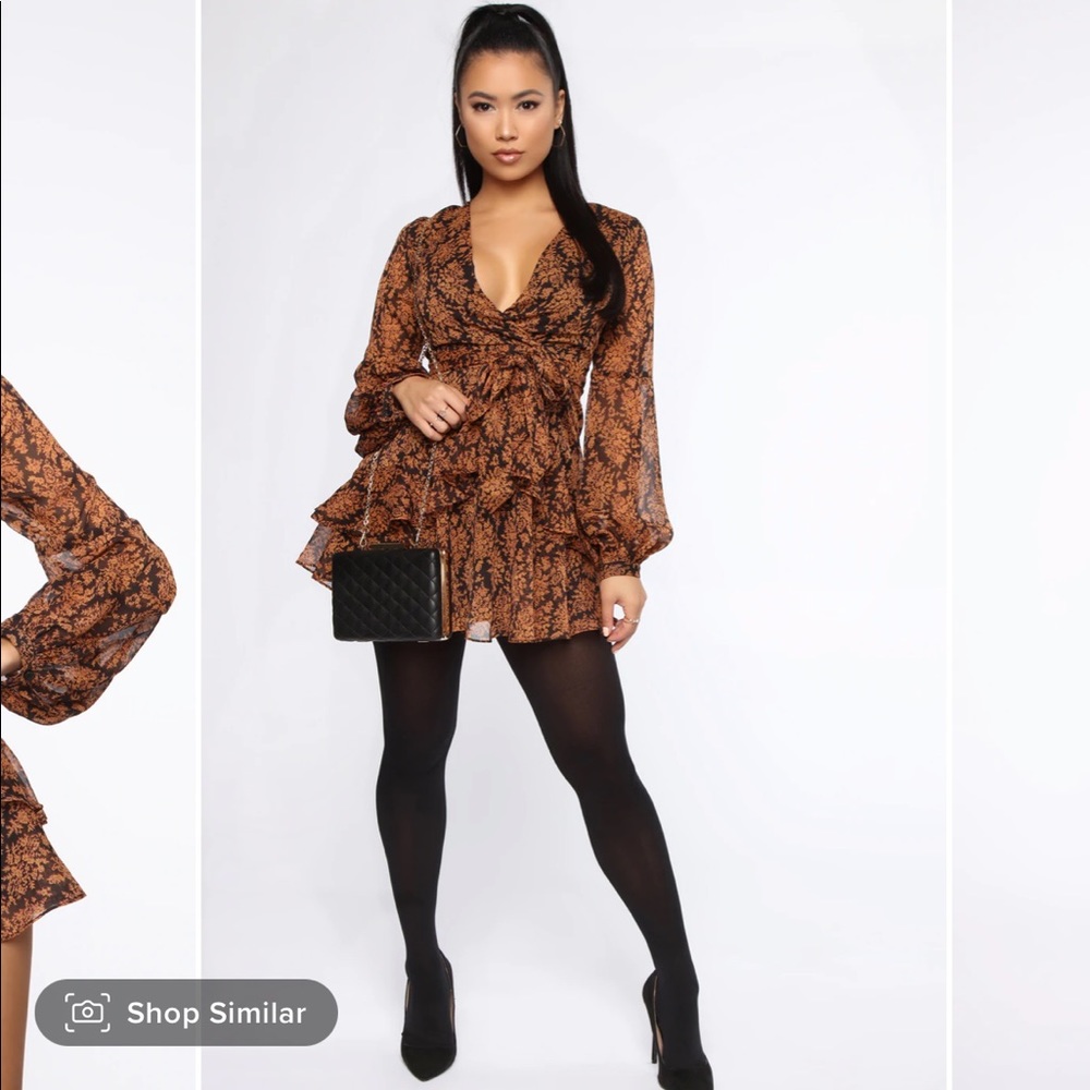 FN- Wildflower night mini dress